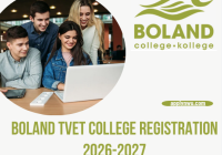 Boland TVET College Registration 2026-2027