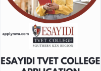 Esayidi TVET College Application 2026-2027