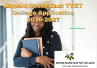 Mopani South East TVET College Application 2026-2027