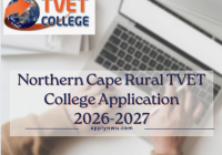Northern Cape Rural TVET College Application 2026-2027