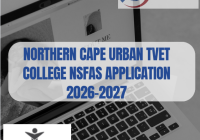 Northern Cape Urban TVET College Nsfas Application 2026-2027
