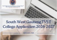 South West Gauteng TVET College Application 2026-2027
