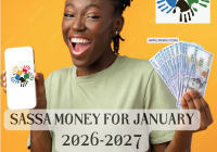 Sassa Money For January 2026-2027