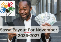 Sassa Payout For November 2026-2027