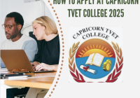 How To Apply At Capricorn TVET College 2025