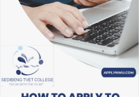 How To Apply To Sedibeng TVET College 2025