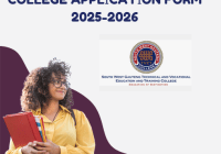 South West Gauteng College Application Form 2025-2026