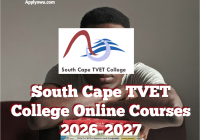 South Cape TVET College Online Courses 2026-2027