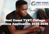 West Coast TVET College Online Application 2025-2026