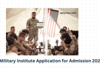 Marion Military Institute Application for Admission 2025-2026