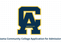 Central Alabama Community College Application for Admission 2025-2026