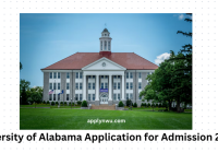 The University of Alabama Application for Admission 2025-2026