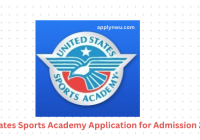 United States Sports Academy Application for Admission 2025-2026