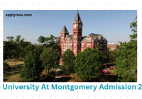 Auburn University At Montgomery Admission 2025-2026
