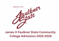 James H Faulkner State Community College Admission 2025-2026