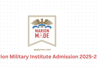 Marion Military Institute Admission 2025-2026