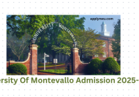 University Of Montevallo Admission 2025-2026