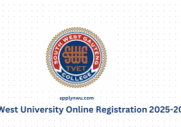 North West University Online Registration 2025-2026