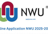 Online Application NWU 2025-2026