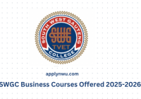 SWGC Business Courses Offered 2025-2026