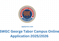 SWGC George Tabor Campus Online Application 2025/2026