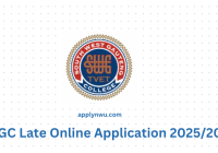 SWGC Late Online Application 2025/2026