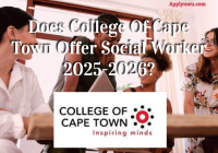 Does College Of Cape Town Offer Social Worker 2025-2026?
