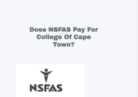 Does NSFAS Pay For College Of Cape Town?