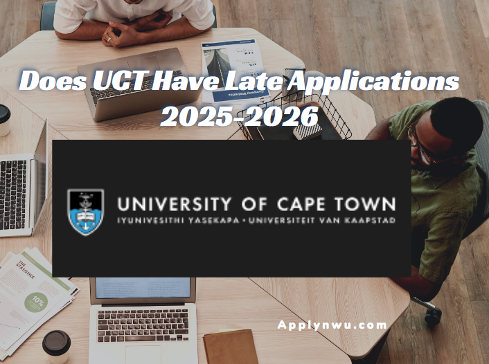 Does UCT Have Late Applications 20252026 TVET Colleges