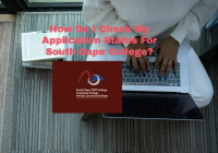 How Do I Check My Application Status For South Cape College?