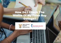 How Do I Check The Status Of My False Bay College?