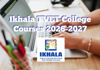 Ikhala TVET College Courses 2026-2027