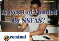 Is WestCol Funded By NSFAS?
