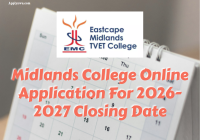 Midlands College Online Application For 2026-2027 Closing Date