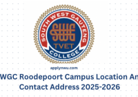 SWGC Roodepoort Campus Location And Contact Address 2025-2026