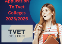 Application To Tvet Colleges 2025