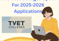 Tvet Colleges Open For 2025