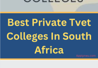 Private Tvet Colleges In South Africa