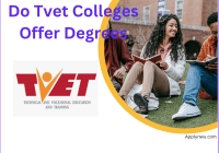 Do Tvet Colleges Offer Degrees