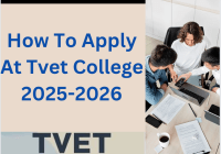 Apply At Tvet College 2025