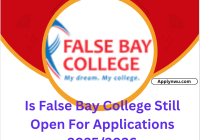 False Bay College Still Open For Applications 2025