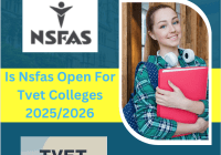 Nsfas Open For Tvet Colleges 2025