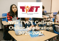 Near TVET Colleges Online Application 2026-2027
