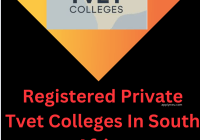 Registered Private Tvet Colleges In South Africa