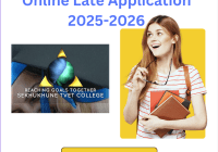 Tvet College Online Late Application 2025