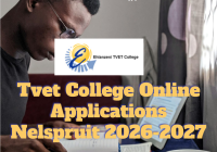 Tvet College Online Applications Nelspruit 2026-2027