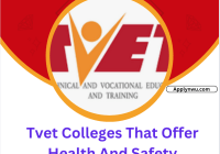 Tvet Colleges That Offer Health And Safet