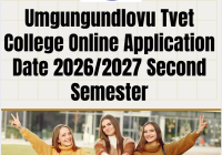 Umgungundlovu Tvet College Online Application Date 2026/2027 Second Semester