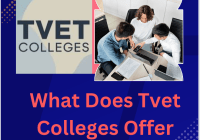What Does Tvet Colleges Offer