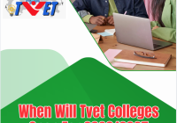 When Will Tvet Colleges Open For 2026/2027 Applications